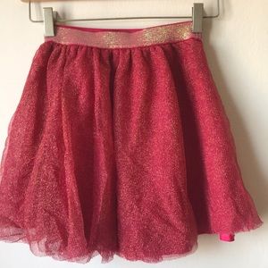 GapKids multilayered shimmer skirt